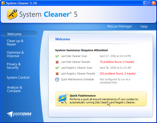 System Cleaner 5.55c